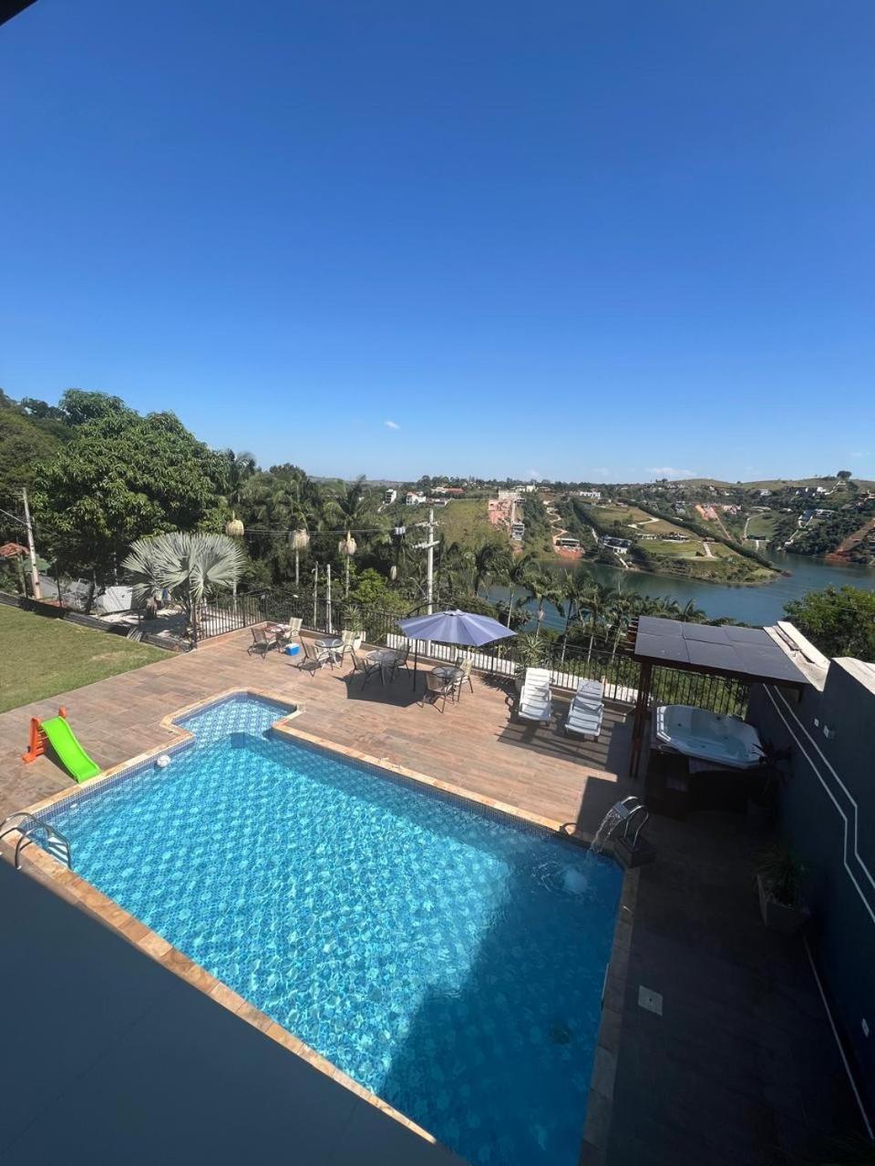 Chacara Gama Em Condominio Igarata-Sp - Jacuzzi Com Hidromassagem, Piscina E Sauna Exteriér fotografie